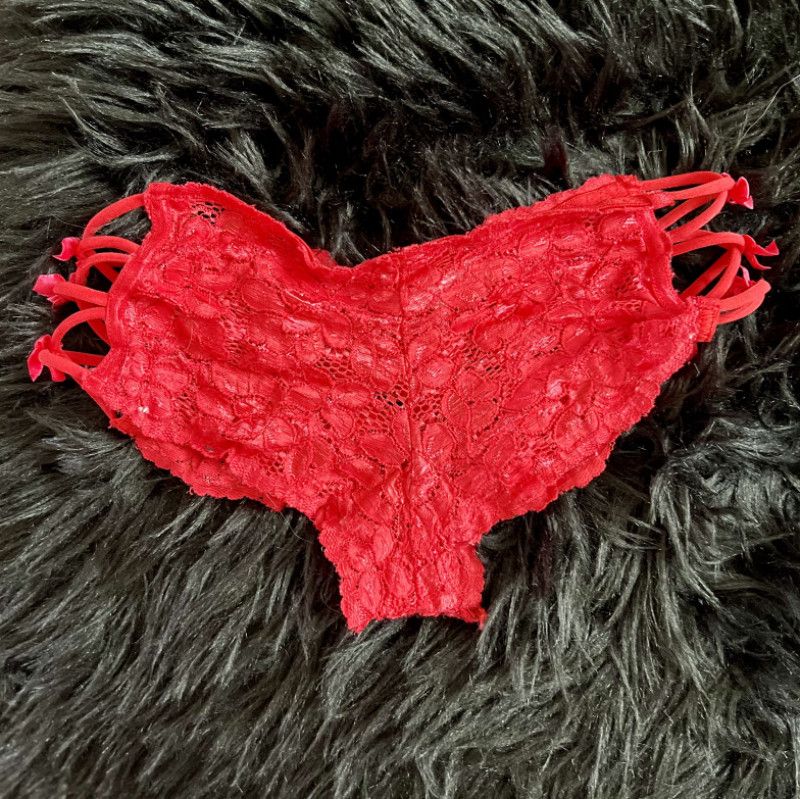 SOLD  Red Bow Detailed Panties SOLD