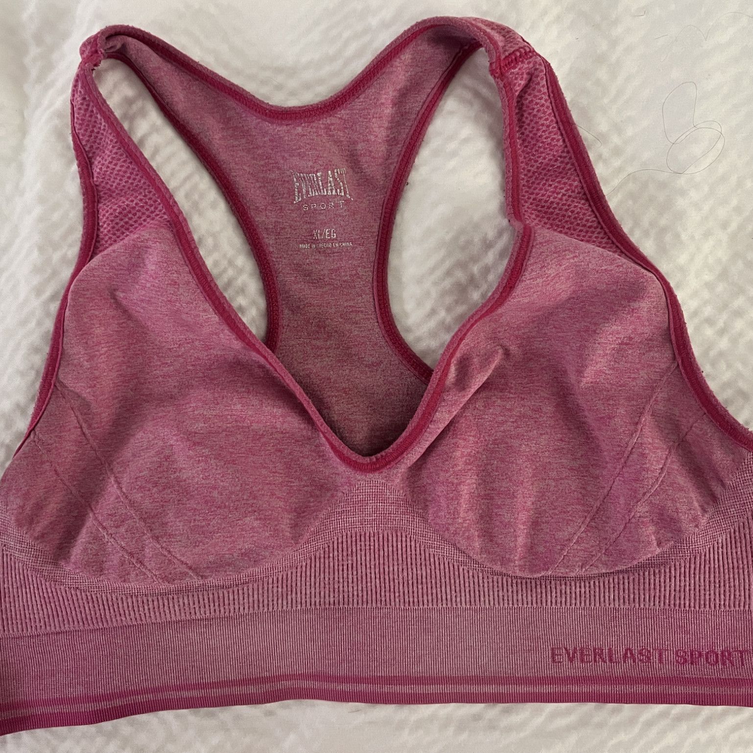 Used Pink Sports Bra