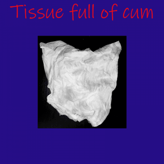 Get a tissue full of my cum!