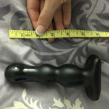 Black n Bulky Butt Plug