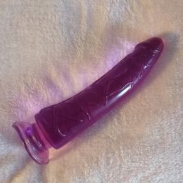 Purple Jelly Dildo