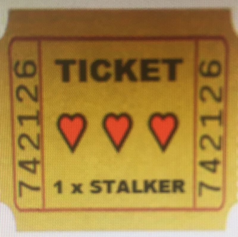 Ticket for a stalker