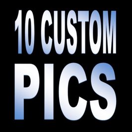 10 Custom photos