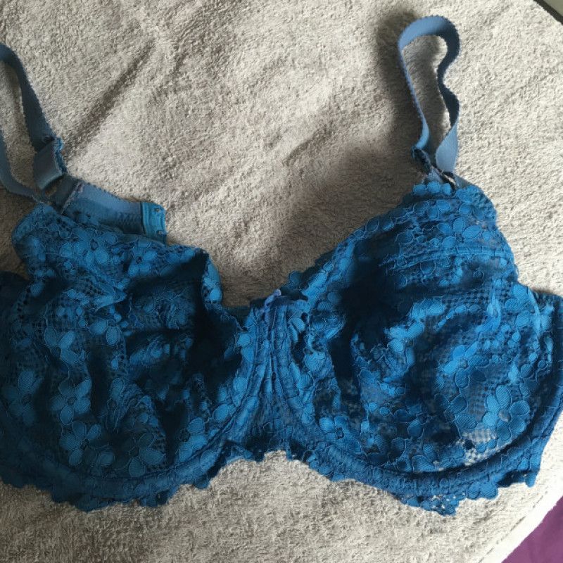 Blue bra