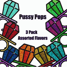 3 Pack of Pussy Pops