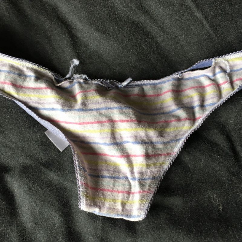 Well worn tatty thong