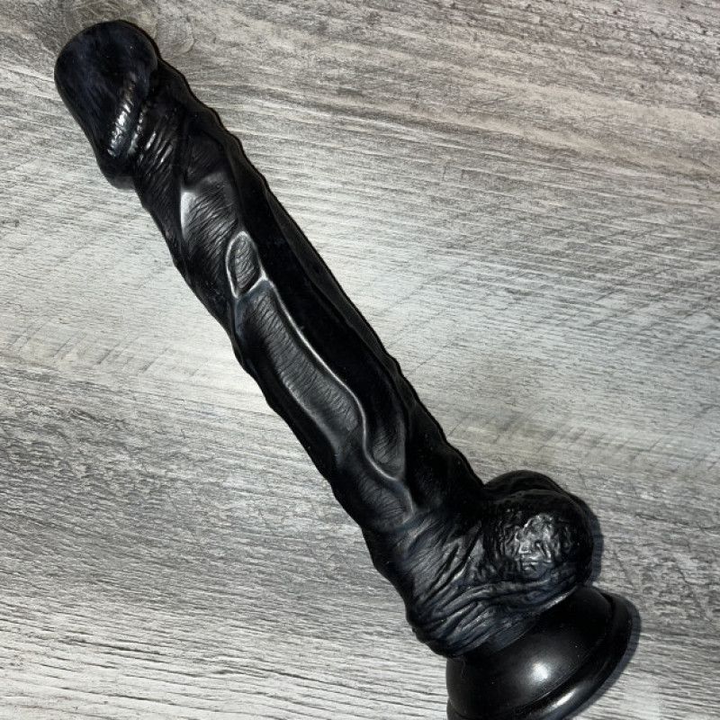 10 inch Black Dildo