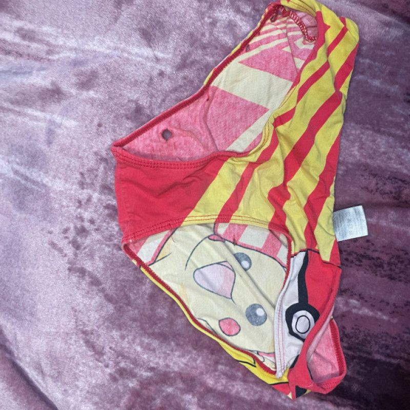 Well Worn Dirty Pikachu Underwear