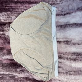 Beige Cotton Panties