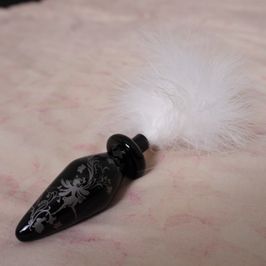 Used Bunny Tail Butt Plug