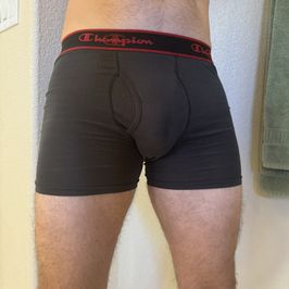 Champion Boxer Briefs with choice of cum or pee