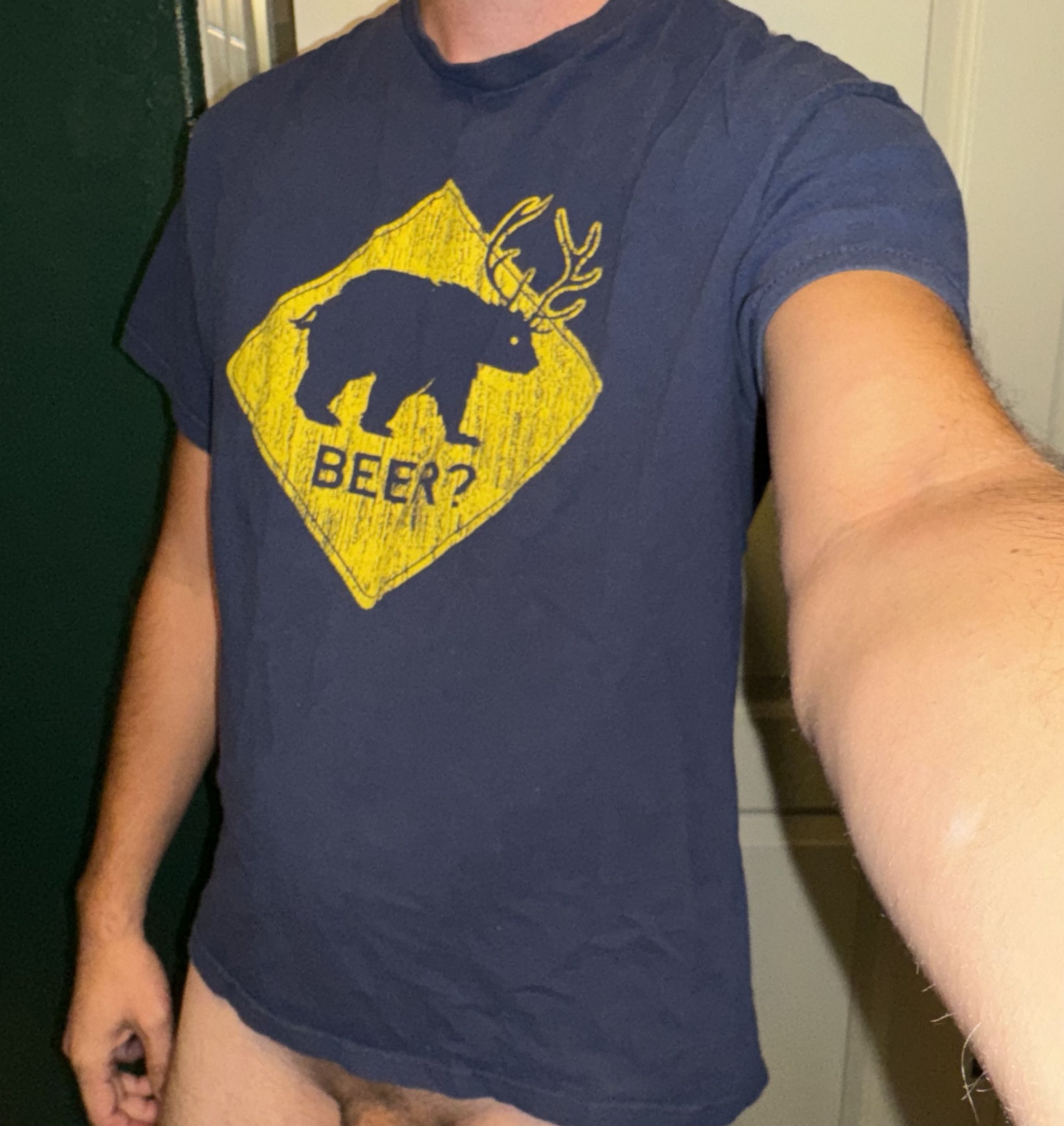 Shirt with choice of cum or pee