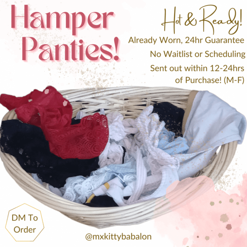 Hot n Ready Hamper Panties!