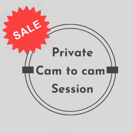 SALE Private Cam2Cam Session