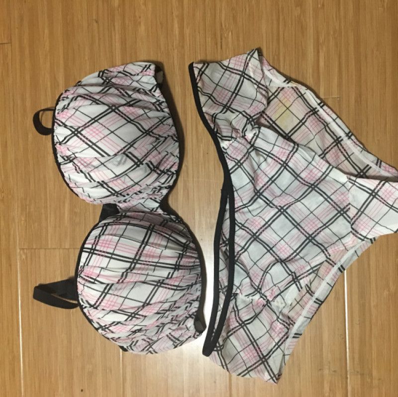 Plaid Panty Set