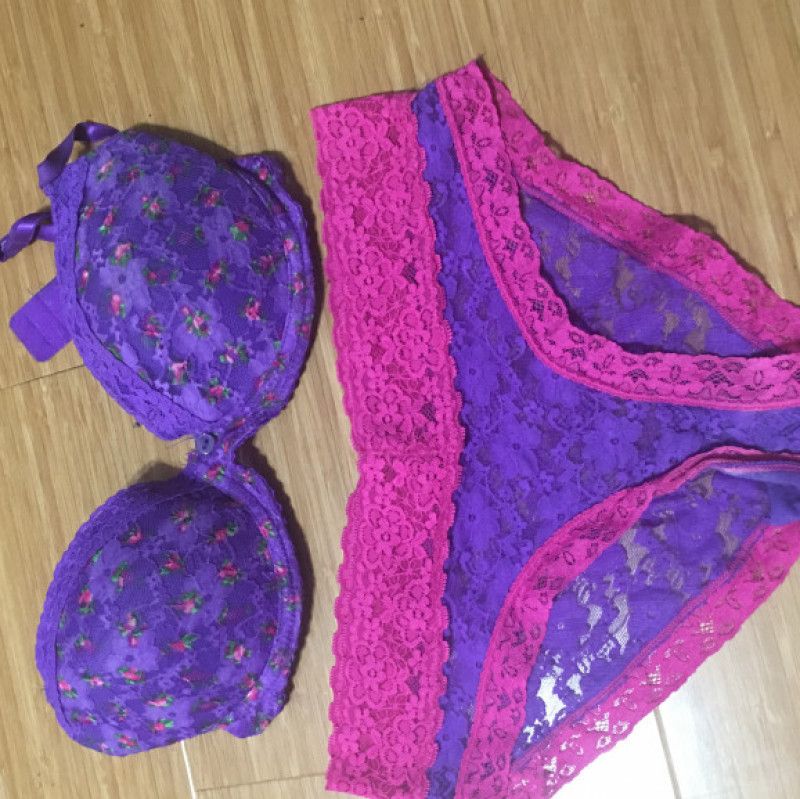 Hot Pink and Purple Pantyset