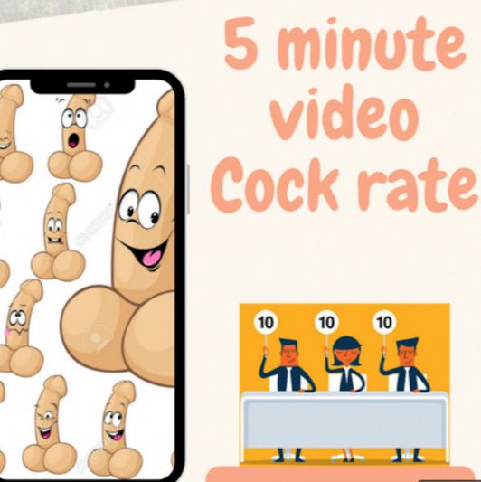 5 minute cock rate video !!