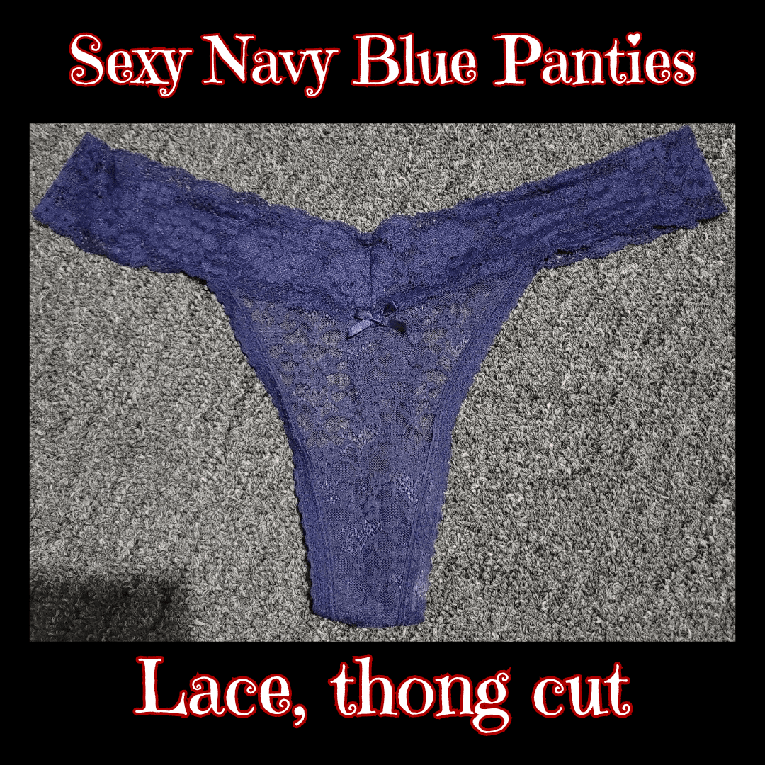 Sexy Navy Blue Panties