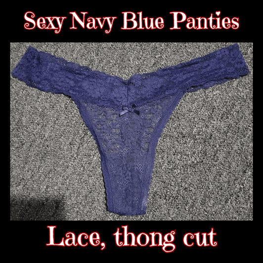 Sexy Navy Blue Panties
