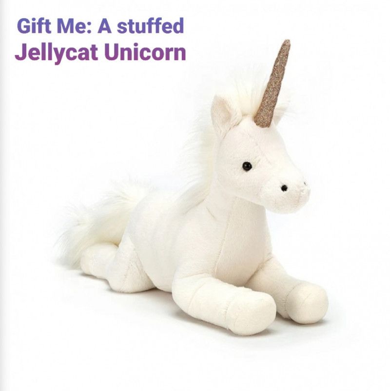 Gift Me: A stuffed Jellycat Unicorn