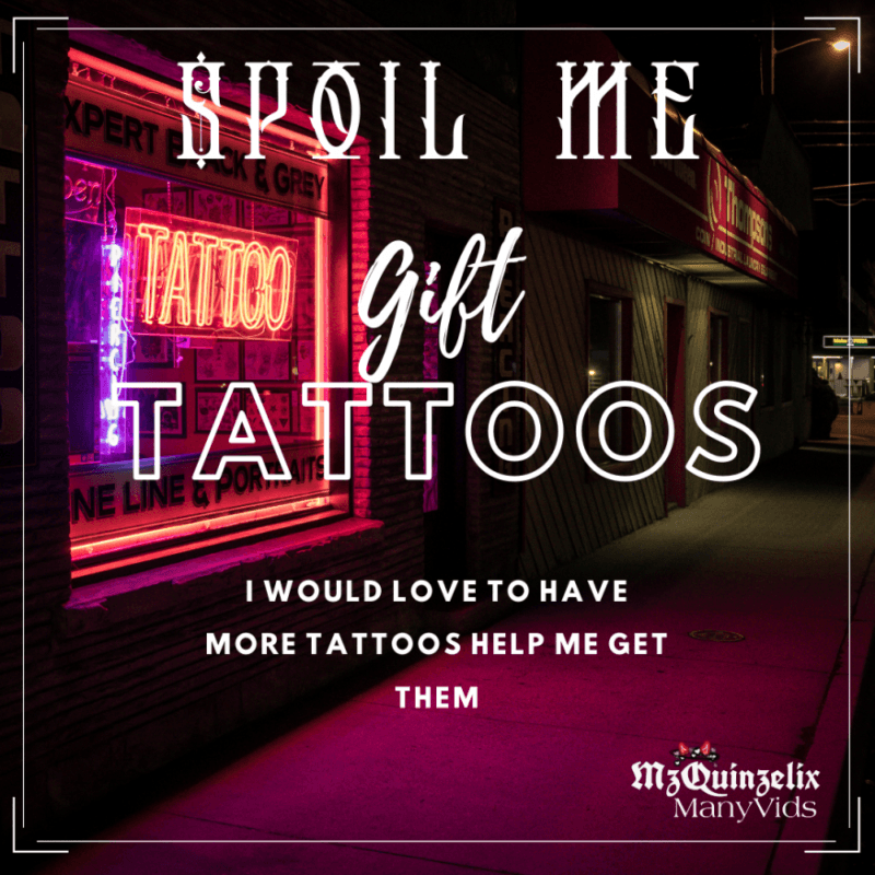 Spoil Me: Tattoos