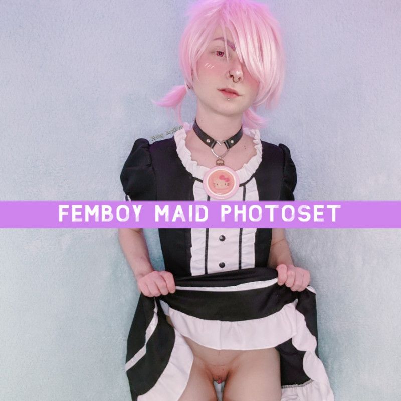 Femboy Maid Photoset