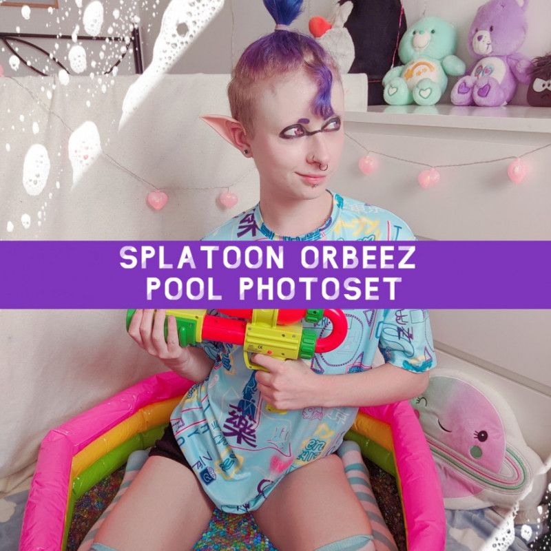 Splatoon Orbeez Pool Photoset