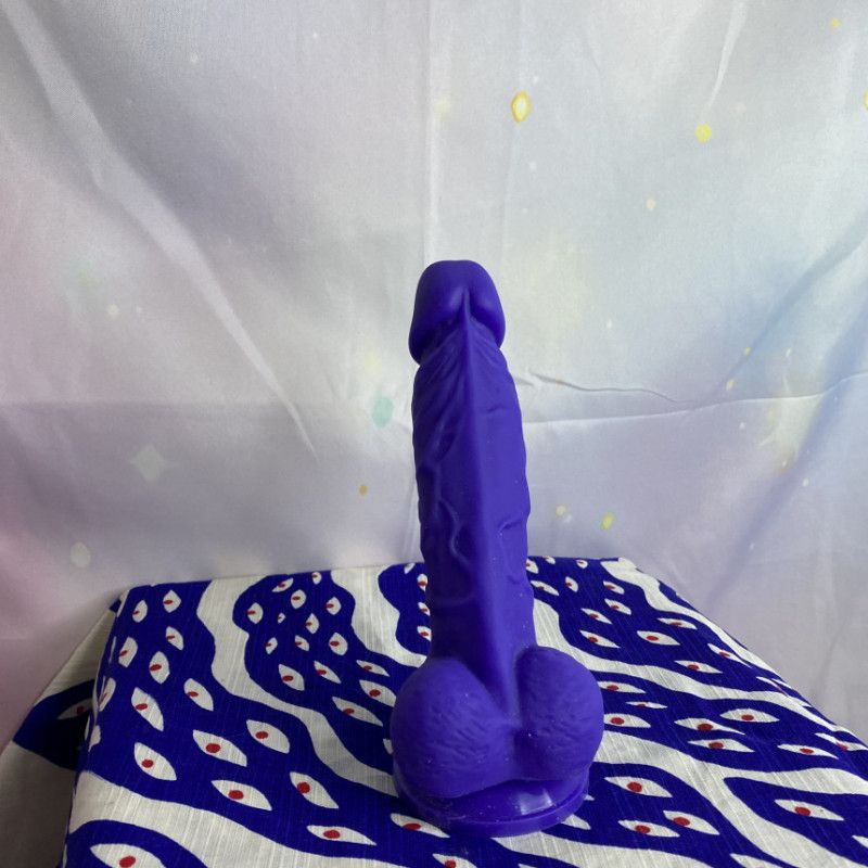 Well Loved Purple Dildo