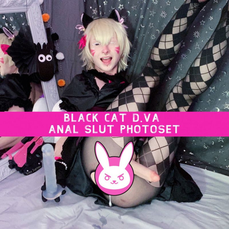 Black Cat Dva Anal Slut Photoset