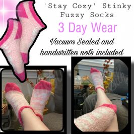 Stay Cozy STINKY Fuzzy Socks