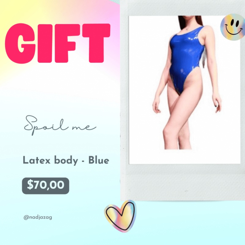 Latex body Blue