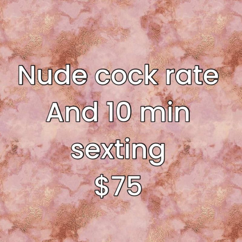 Nude cock rate and sexting bundle