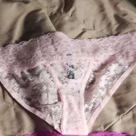 Light pinky lacy pink panties