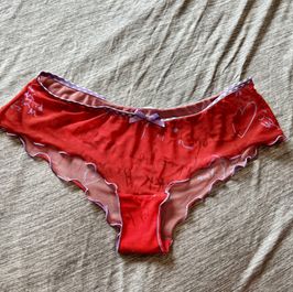 Red Cheeky Panties