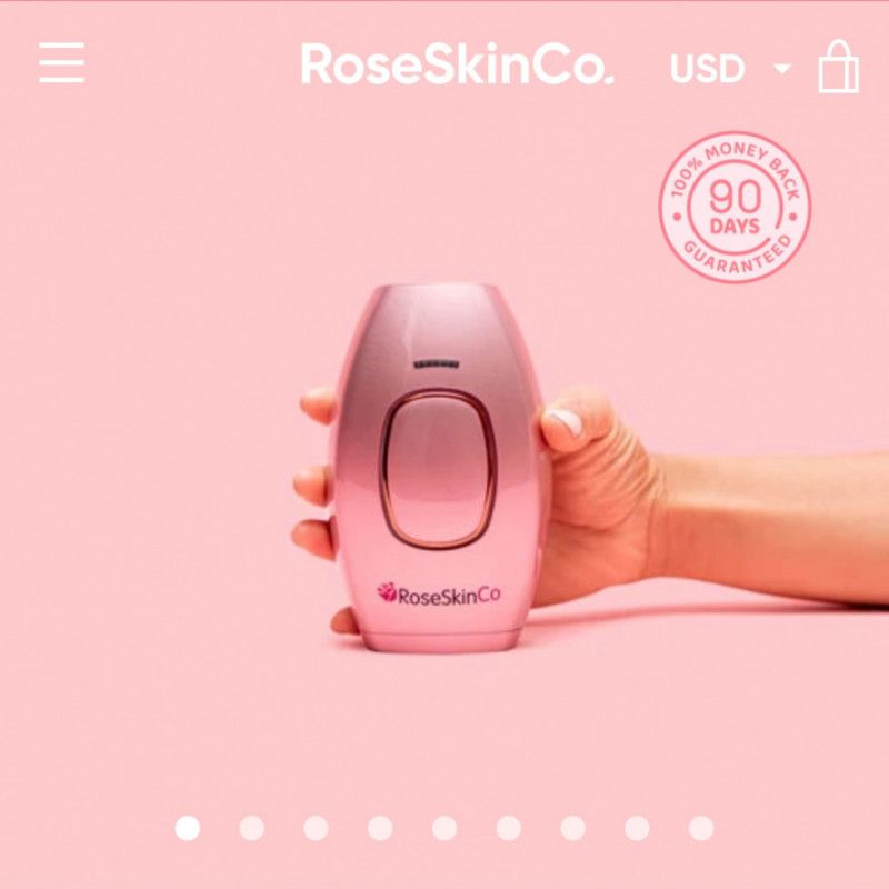 RoseSkin Laser Hair Remover