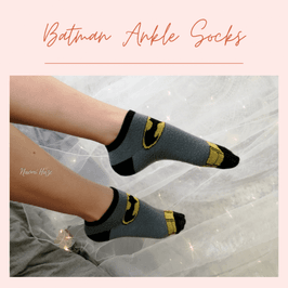 Batman Ankle Socks