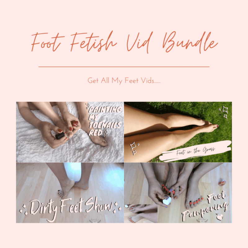 Foot Fetish Vid Bundle