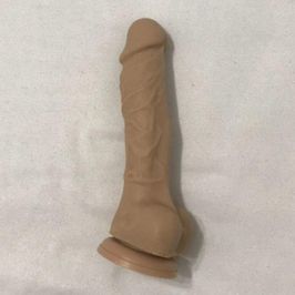 Dildo with Balls and Veins