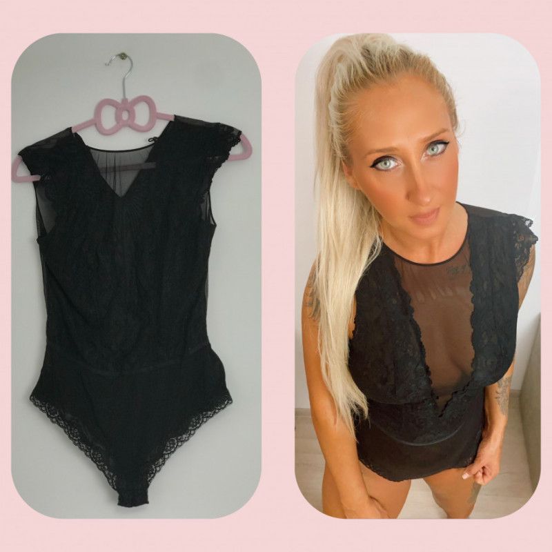 Black Body Suit Size S