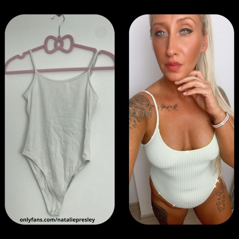 White Body Suit Size S