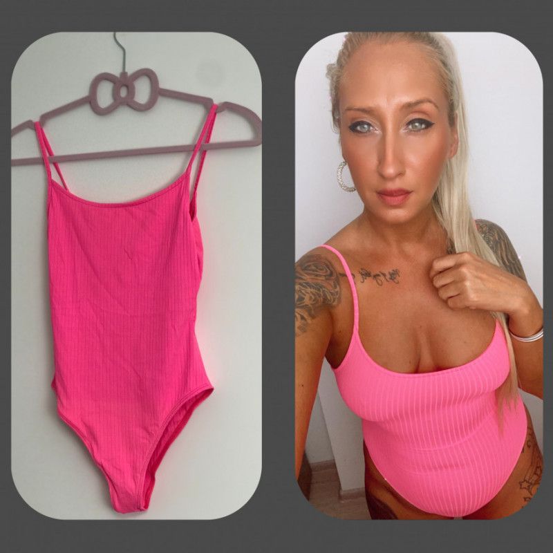 Pink Body Suit Size M