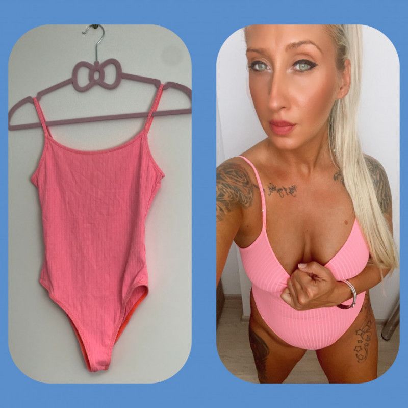 Pink Body Suit Size S