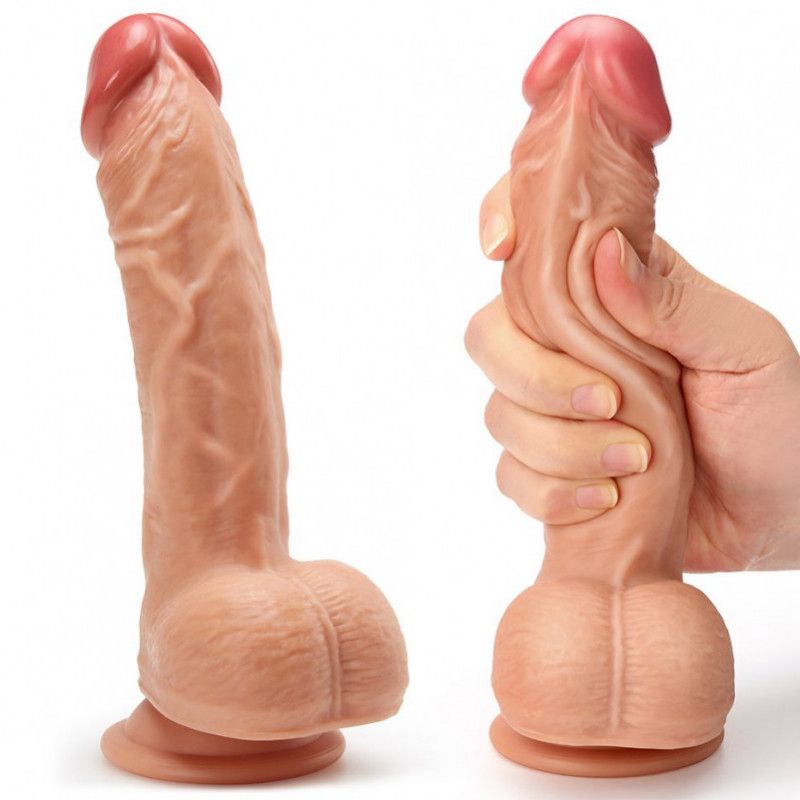 Telescopic dildo realistic