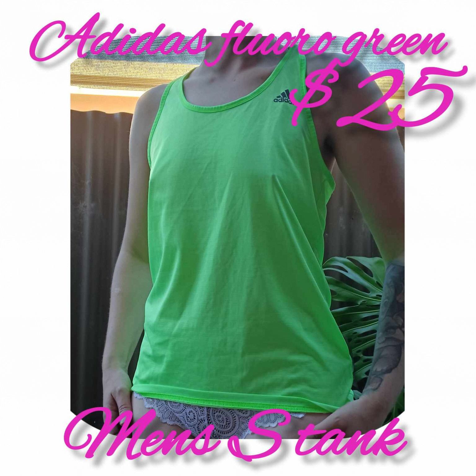 Adidas S tank exercise top