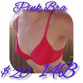 Cute pink bra 14B