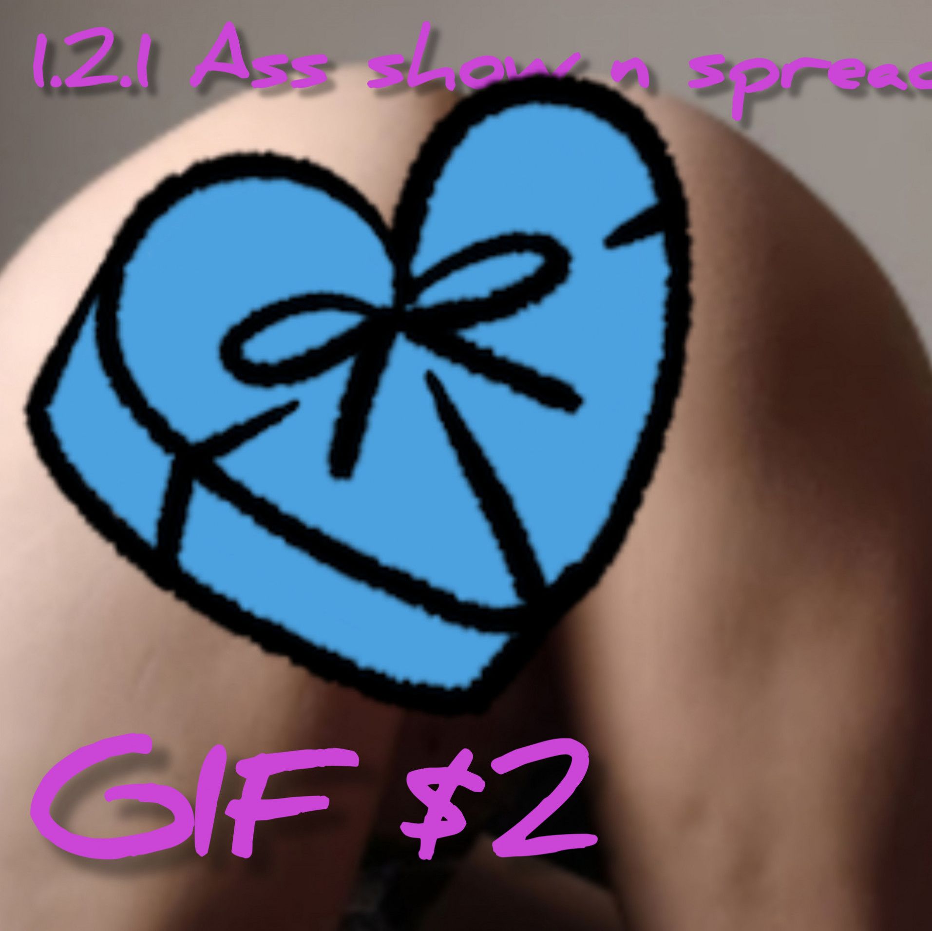 121 Ass show and spread GIF