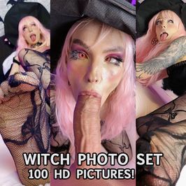 Witch Bitch Cosplay 100 pcs exclusive HD picture set