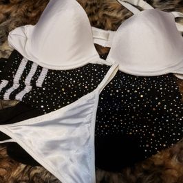 White Bra and G String Gift Set