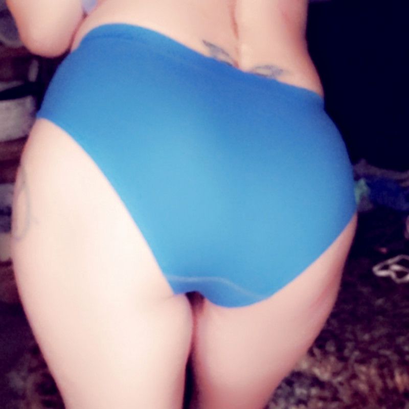 BLUE PANTIES