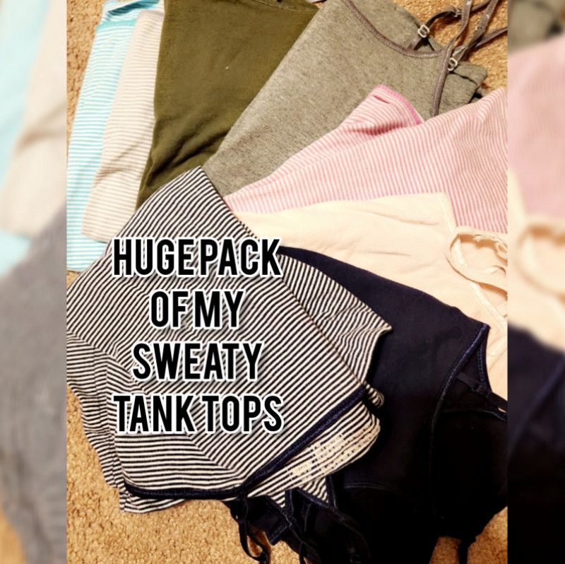 HUGE PACK OF SWEATY TANK TOPS